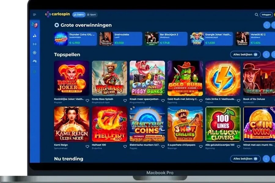 Carlospin Casino: Ontdek Onze Spetterende Bonussen